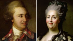 Grigori Potemkin y Catalina "La Grande"