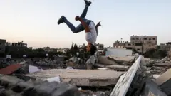 parkour gaza palestine