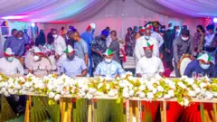 Gomina Makinde, Tambuwal ati Duoye Diri, Ortom, Fintiri n joko takurọsọ nile iba ipinlẹ Ọyọ nilu Ibadan