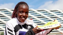 Kenyan athlete Agnes Tirop