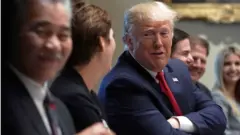 US President Donald Trump