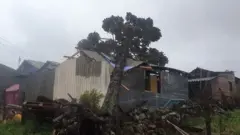 Estragos em São Joaquim