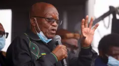 Jacob Zuma wahoze ari Perezida w'Afurika y'epfo