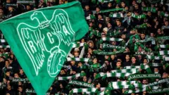 Les fans du club marocain de Raja Casablanca