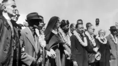 Ông Martin Luther King đi từ Selma tới Montgomery ngày 22/3/1965