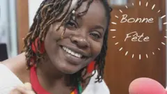 Alexandrine Holognon, présentatrice du Journal et de l'émission Afrique Avenir