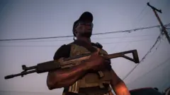 Soldier carry gun