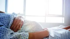 Embarazada en el hospital