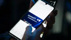 Teléfono de Huawei.