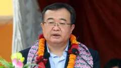 नेपाल आएका चिनियाँ अधिकारी