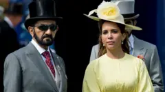 الأميرة هيا والشيخ محمد بن راشد آل مكتوم