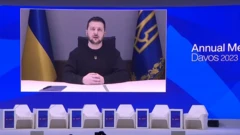 Обращение Зеленского к участникам Давоса