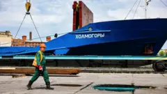 man ship Kaliningrad