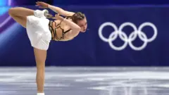 Анастасия Губанова во время выступления в командном зачете в Милане