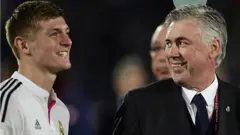 Carlo Ancelotti na Toni Kroos