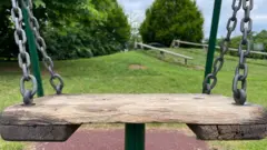 Oldest swing at Wicksteed Park