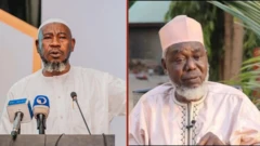 Sheik Nuru Khalid and Senator Saidu Dansadau