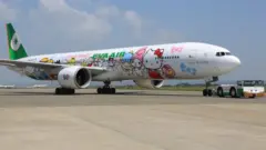 Eva Air'in uçağı