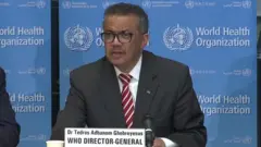 Mkurugenzi mkuu wa shirika la Afya duniani WHO Tedros Adhanom
