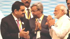 கெளதம் அதானி & நரேந்திர மோதி