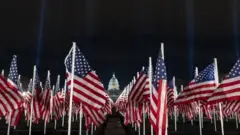 Amabendera kuri Capitol