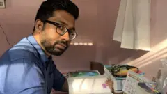 Dr Senapati at home