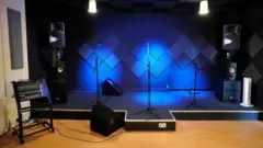 Müzik stüdyosu.
