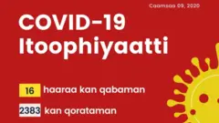 Ragaa Covid-19 Itoophiyaatti