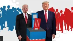 Aworan Biden ati Trump