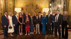 Donald Trump's extended family and Elon Musk this week