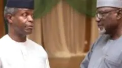 Osinbajo n ba Abba Kyari sọrọ