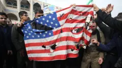 Protestas en Irán por la muerte de Soleimani