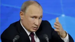 Rais wa Urusi Vladimir Putin