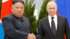 Kim y Putin