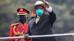 "Yoweri Museveni swearing-in 2021":