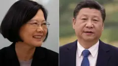 साइ इंग वेन, शी जिनपिंग