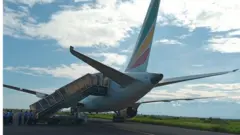 እታ ኣብ ብሩንዲ ዝዓለበት ነፋሪት መንገዲ ኣየር ኢትዯጵያ