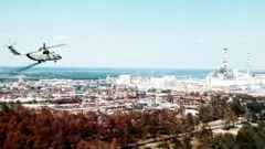 Вертоліт над ЧАЕС