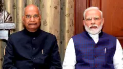 कोविंद और नरेंद्र मोदी