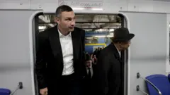 Кличко у метро