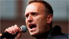 Alexei Navalny in Moscow in September 2019