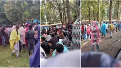 በደቡብ ክልል ሾሌ ከተማ ታስረው የሚገኙ ሰዎች። ታሳሪዎች ክስ ሳይመሰረትብን ፍርድ ቤትም ሳንቀርብ ወራት ተቆጥረዋል ይላሉ።