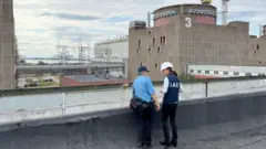 UN inspectors at Zaporizhzhia plant - 1 September