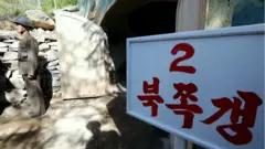 2018년 5월 24일 북한 핵무기연구소 관계자들이 함경북도 길주군 풍계리 핵실험장 폐쇄를 위한 폭파 작업을 했다고 북한 매체들이 25일 보도했다.