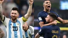 Messi, Mbappe e Giroud