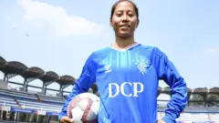 नगंगोम बाला देवी, स्कॉटलंड रेंजर्स