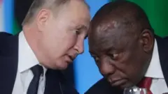 ፕሬዚደንት ፑቲንና ፕሬዚደንት ራማፎሳ