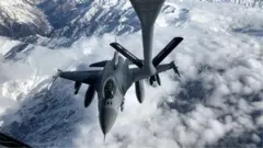 US military plane over Afghanistan