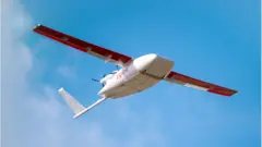 Dis na drone wey Ghana dey take fight Covid- 19 disease