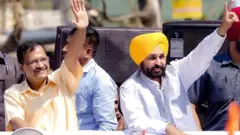 ਭਗਵੰਤ ਮਾਨ ਤੇ ਅਰਵਿੰਦ ਕੇਜਰੀਵਾਲ
